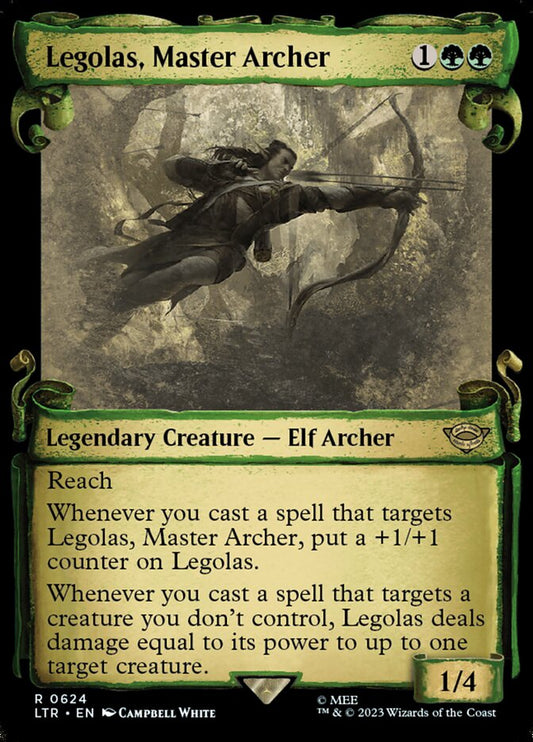 Legolas, Master Archer front