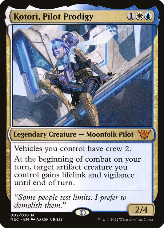 Kotori, Pilot Prodigy front