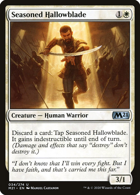 Seasoned Hallowblade front