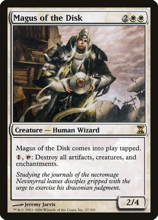 Magus of the Disk front