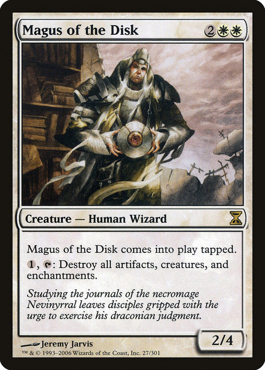 Magus of the Disk front