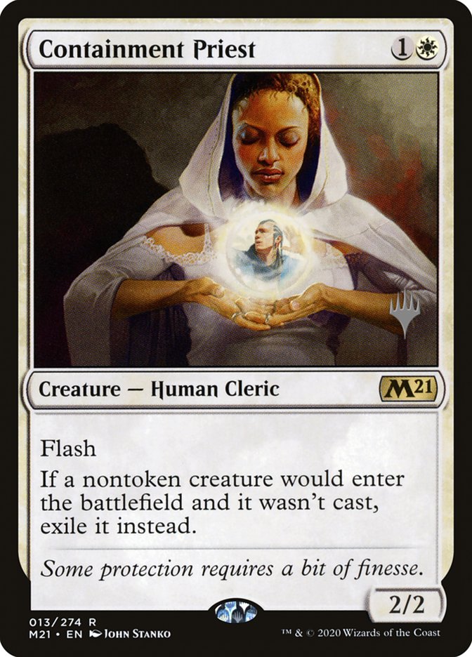Containment Priest front