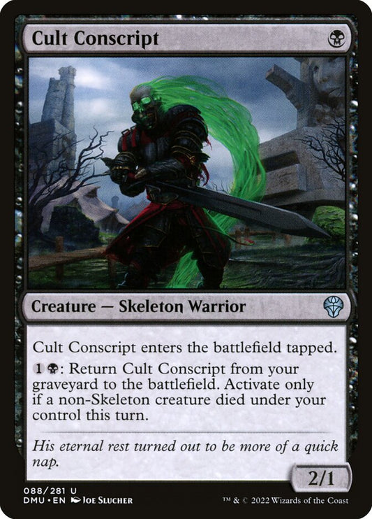 Cult Conscript front
