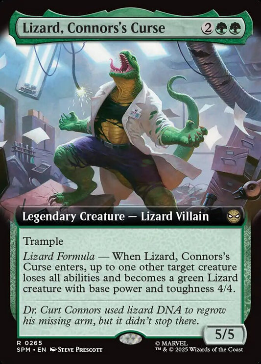 Lizard, Connors's Curse front