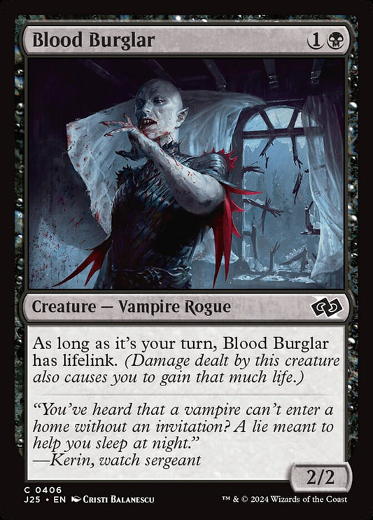 Blood Burglar front