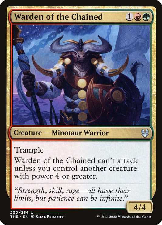 Warden of the Chained front