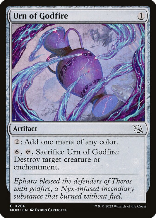 Urn of Godfire front