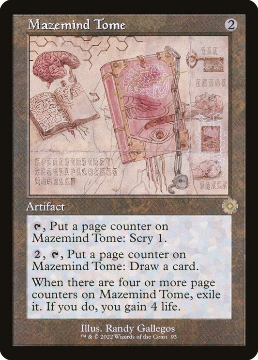 Mazemind Tome front