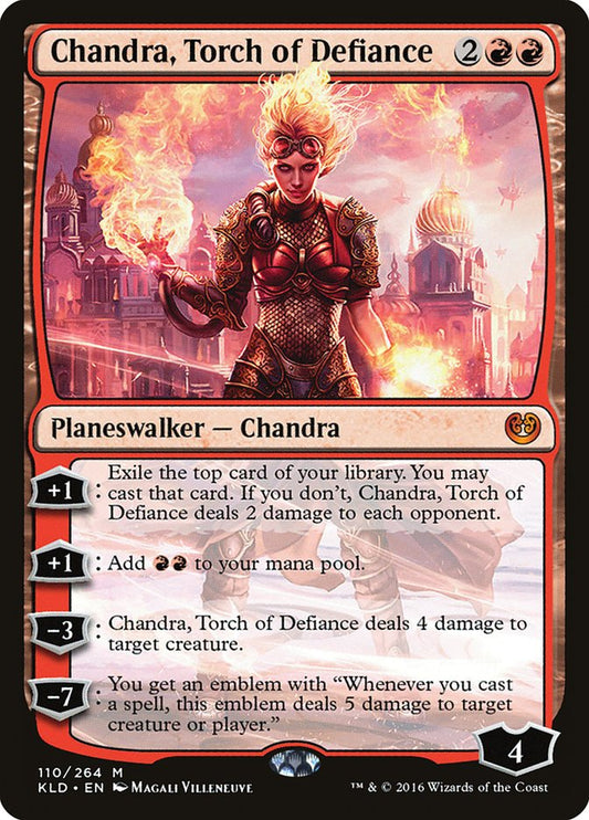 Chandra, Torch of Defiance front