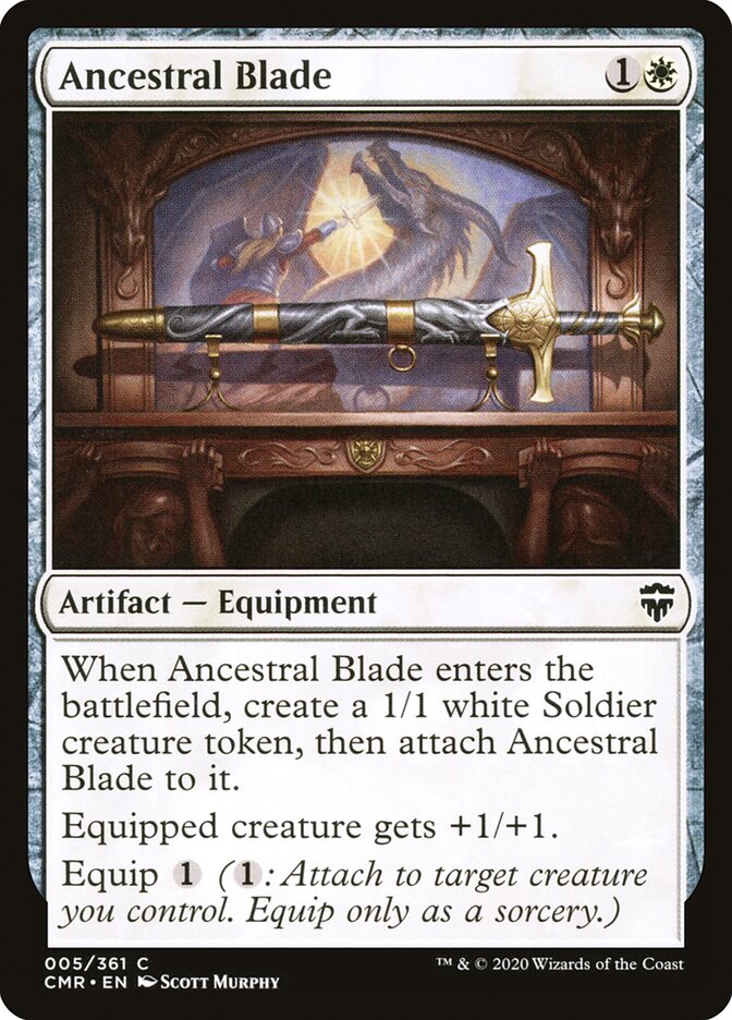 Ancestral Blade front