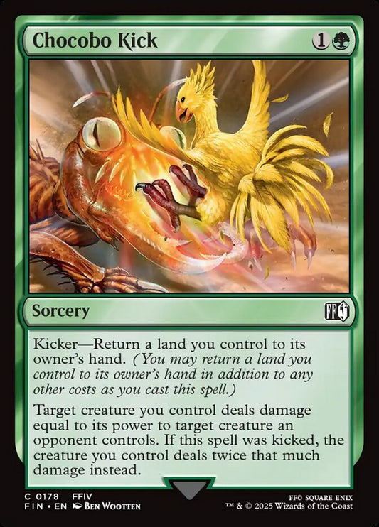 Chocobo Kick front