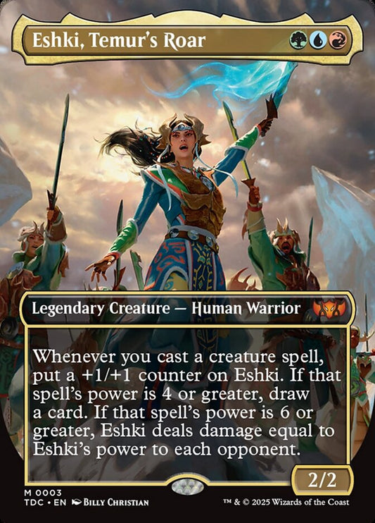 Eshki, Temur's Roar front